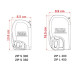 Fiamma Zip Set - Тент в комплекті з тентом - F.-Mark.Zip Set 3m Med.