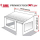 Fiamma Privacy Room CS Light для тенту магазину Caravan із системою Fast Clip – Privacy CS Light f.280cm