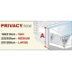 Privacy Room f. Тент Fiamma F45 + F1 - Privacy Room Lar.450 білий