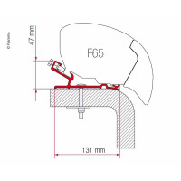 Markisen-Adapter Hymer F65S - F65S Adapt.Hymer 320 см
