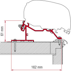 Wohnwagen-Adapter Markise F65L und F80S Caravan Roof 290cm - Adapter Caravan Roof 290
