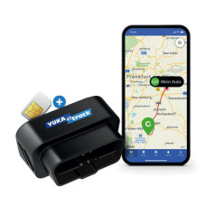 YUKAtrack GPS Tracker з OBD2 Schnittstelle, inkl. SIM-карта та додаток