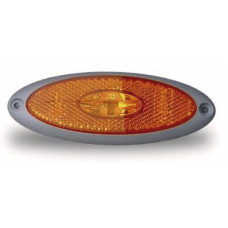  Задній світлодіодний ліхтар 12V 1.0W IP67 червоний, кабель 200 мм