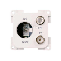 Розетка TV+Sat - Розетка TV+Sat 12Vgr.SB
