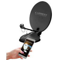 Супутникова система Travelsat 2, 68 см з Bluetooth, темно-сірий