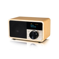  DAB+/FM-Radio Holz hell