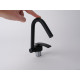  Wasserhahn - abklappbare Armatur in schwarz