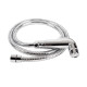 Duschset CHROM mit 1,5m Schlauch + Wandhalterung, 1/2"