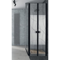 Душові двері 2 стулки ПММА, 650х1800мм