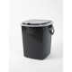 Туалет для кемпінгу, 31x31x37cm, belastbar bis 120 kg, Plastik grau+weiß
