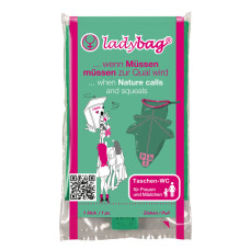  ladybag® - кишеньковий туалет для жінок і дівчат.