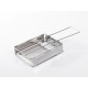 Edelstahl-Klapptoaster, geschl. Розмір: 6,5x15 см, розмір: 29x11,5x4 см