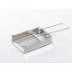 Edelstahl-Klapptoaster, geschl. Розмір: 6,5x15 см, розмір: 29x11,5x4 см
