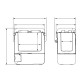 Kompressor-Kühlbox FreeCooler 8L, Tragegriff, Akku опціонально