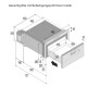  Vitrifrigo Edelstahl-Kühlschublade DW35 RFX 35L 12/24V