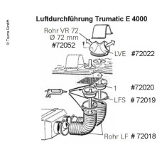 Трубка LF 106 мм на метр