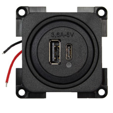 USB-роз'єм для подвійної зарядки SB