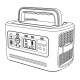 LiFePO4 PowerStation 500, 32 Аг, 500 Вт Синус-інвертор