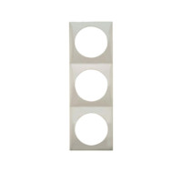 Розетка Berker INTEGRO 3-складова - Threeframe антрацит SB