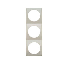 Розетка Berker INTEGRO 3-складова - Threeframe антрацит SB