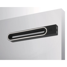 LED Wandleuchte G/USB 12V/3W mit Schalter + 2xUSB, колір: schwarz