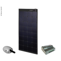 Комплект сонячних панелей Power Panel Flex від Carbest, чорний, 12 В/100 Вт