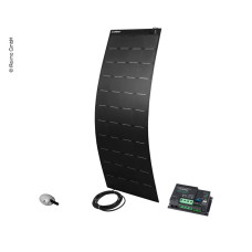 Гнучкий комплект сонячної панелі Carbest 12V/160W чорний 1505x540x3 мм