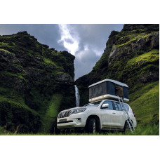  Hartschalen Parallelhubdachzelt TOPCAMP DOUBLE-UP - намет на даху TOPCAMP DOUBLE S