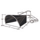  Тент TOURING CANOPY L,H210xT300xB265/320, вкл. 7 мм Кедер