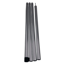 Телескопічна штанга BENT 130-230см, срібло