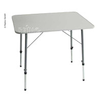 Campingtisch EIK 120x60 mit Stahlgestell,höhenverstellbar, MDF-Platte