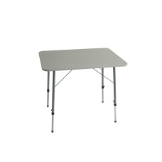 Campingtisch OLE 80x60 mit Stahlgestell,höhenverstellbar, MDF-Platte