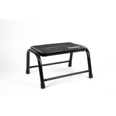 Einzeltrittstufe Stahl, Schwarz pulverbesch. Höhe 25 см, 150 кг belastbar