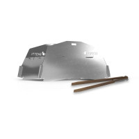 Deckel für SKOTTI Grill, Edelstahl steckbar, Ofen-/Toastfunkt.+Windschutz