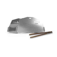 Deckel für SKOTTI Grill, Edelstahl steckbar, Ofen-/Toastfunkt.+Windschutz