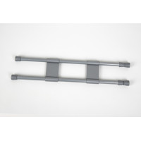  Rausfallschutz grau für 41-71cm Schrankbreite