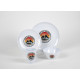  Melamin Geschirr-Set JOURNEY 16-tlg., for 4 Personen