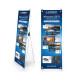 Carbest X-Banner - Мотив: телевізор, німецький, Розмір: 60x180см