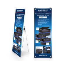  Carbest X-Banner - потужні холодильники, німецькі, розмір: 60x180 см