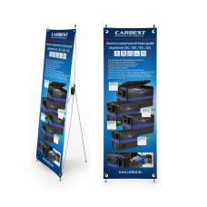 Carbest X-Banner - Охолоджувачі Maxi Freezer, французькі, розмір: 60x180см