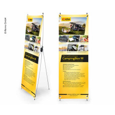  X-Banner - Мотив: Reimo Campingbox M, англійська мова, Розмір: 60x180 см