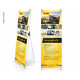  X-Banner - Мотив: Reimo Campingbox M, англійська мова, Розмір: 60x180 см