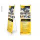 X-Banner - Мотив: Reimo Campingbox L, англійська, Розмір: 60x180 см
