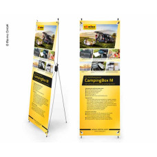  X-Banner - Мотив: Reimo Campingbox M, іспанська, Розмір: 60x180 см