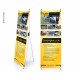  X-Banner - Мотив: Reimo Campingbox L-CM, іспанська, Розмір: 60x180 см