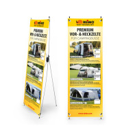 Reimo Tent Techn. Намет X-Banner для кемпінгових автобусів, розмір: 600x1800 мм