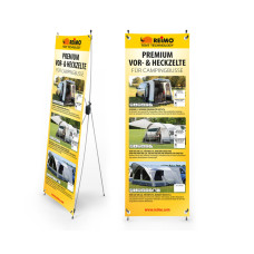 Reimo Tent Techn. Намет X-Banner для кемпінгових автобусів, розмір: 600x1800 мм