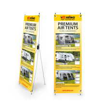 Намет Tec. Навігаційний намет X-Banner для караванів English, розмір: 600x1800 мм