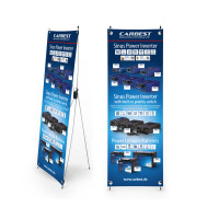Мотив Carbest X-Banner: інвертор, літієва батарея, англійська мова, Розмір: 60x180 см