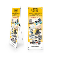 Товари для дому Camp4 X-Banner, англійська, розмір: 600x1800 мм